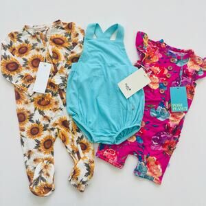 Baby Girl Bamboo Bundle NWT